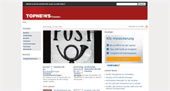Desktop Screenshot of geld.topnews.de